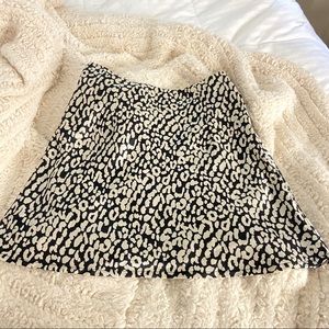 Cheetah mini skirt